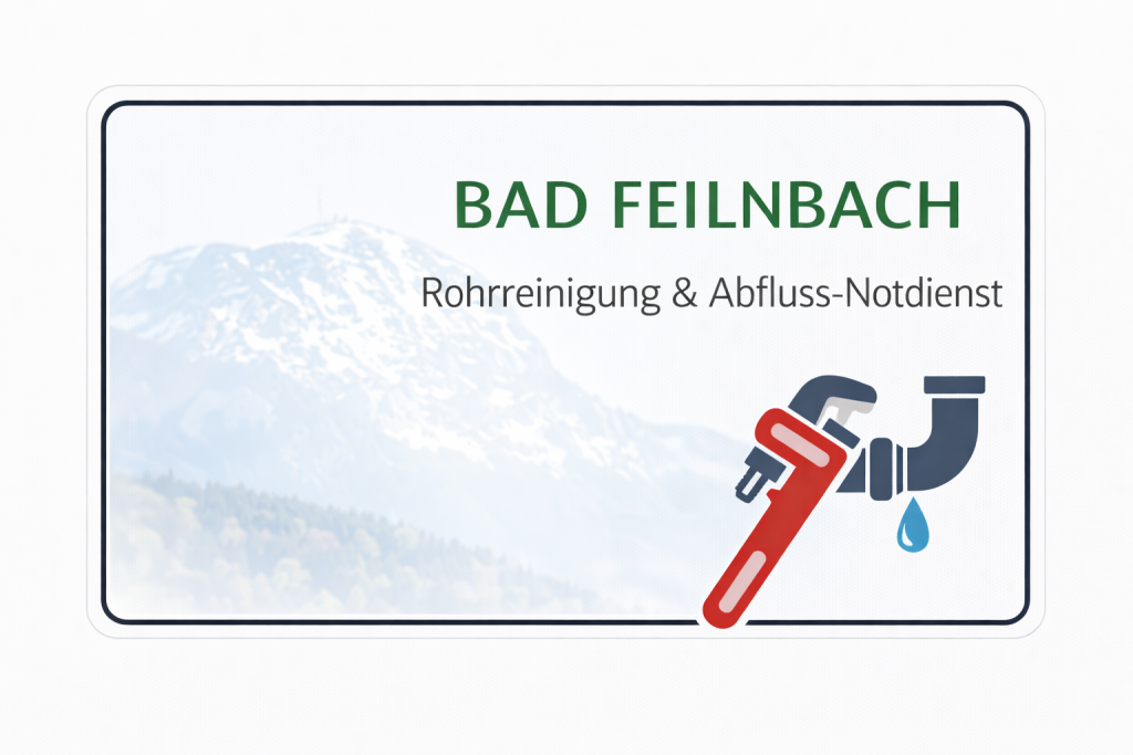 Rohrreinigung Abflussreinigung Bad Feilnbach