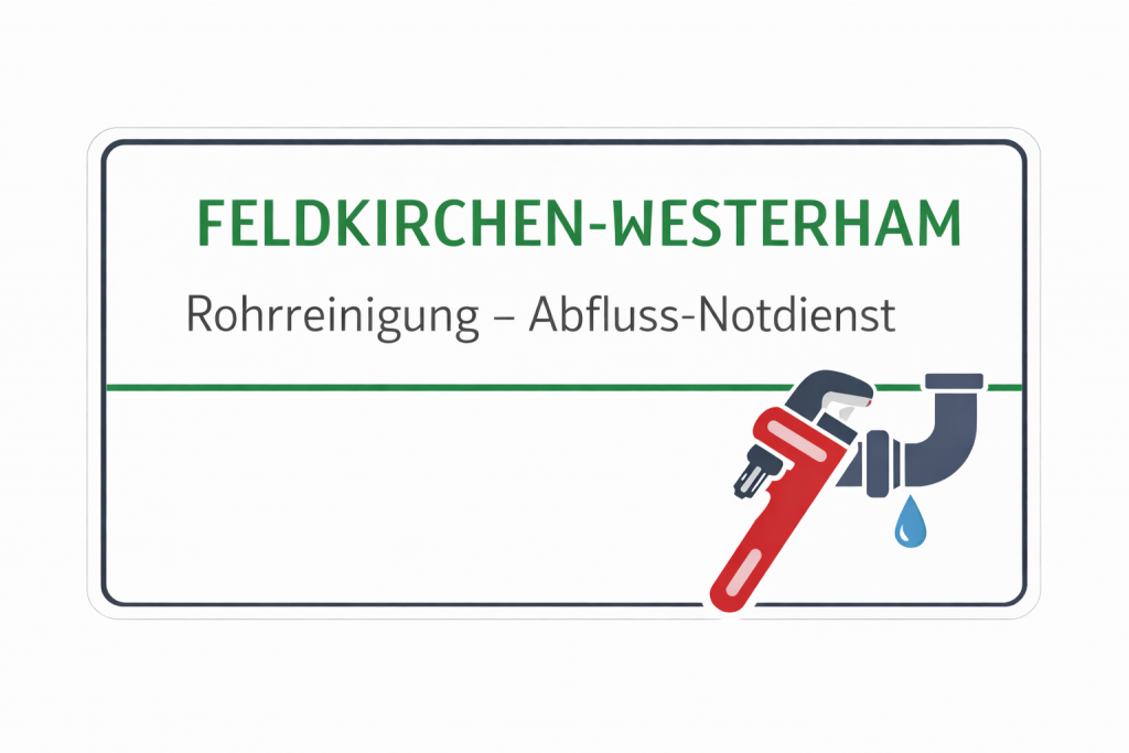 Rohrreinigung und Abflussreinigung Feldkirchen - Westerham