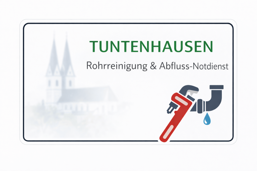 Rohrreinigung und Abflussreinigung Tuntenhausen